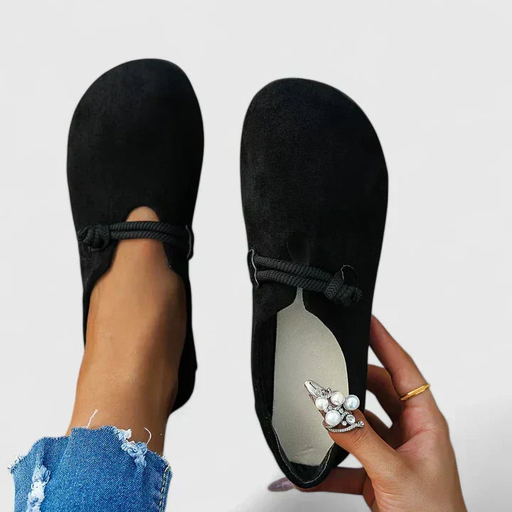 Women's Flat Slip-On Loafers Rounded Toe