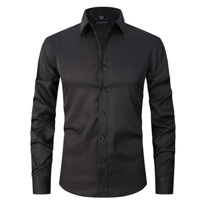 Men's Button Shirt Cotton Wrinkle Resistant