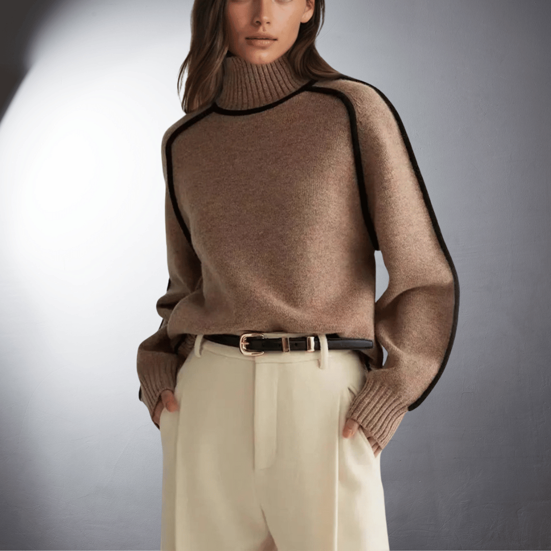 Women's Bio Turtleneck Sweater Comfort