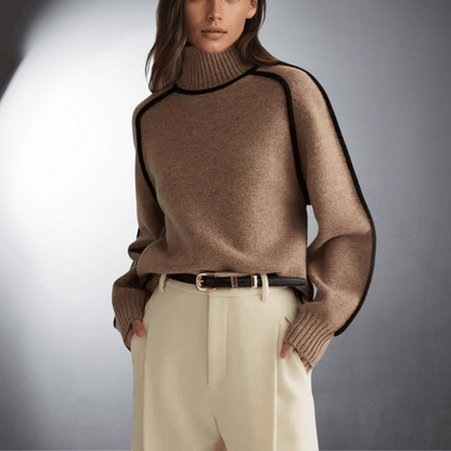 Women's Bio Turtleneck Sweater Comfort