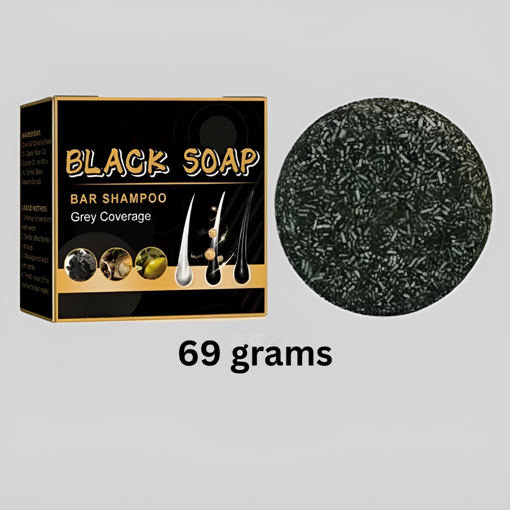 Solid Shampoo Bar 69g Brightening For White Hair - Fashinoza