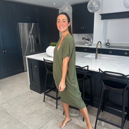 Olivia V-neck Summer Dress