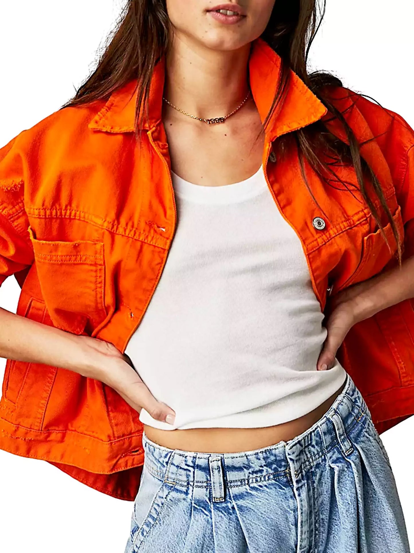 Women’s Comfortable Casual Denim Jacket