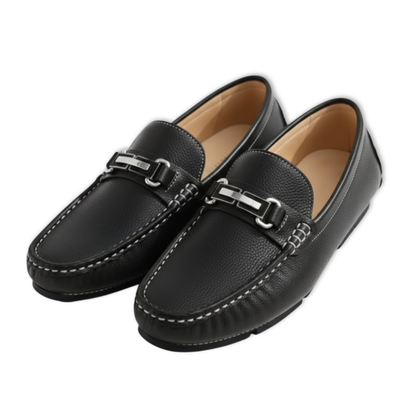 Handmade PU Leather Slip-on Driving Loafers