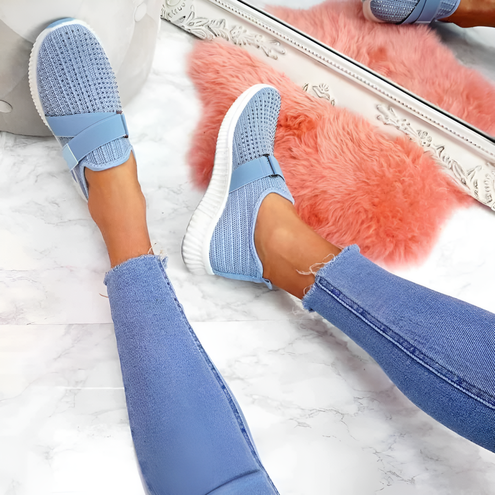 Women's T Strap Flat Shoes Casual