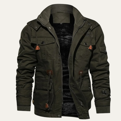 Chilton Men's Padded Cargo Jacket Winter