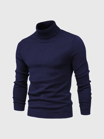 Men's Turtleneck Sweater Washable