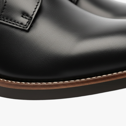 Men's Customizable Retro Leather Ankle Boots for Suits