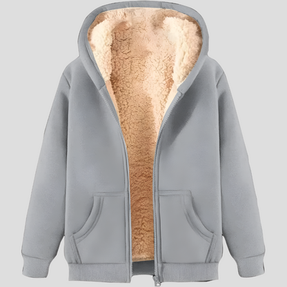 Men's Fleece Lined Hoodie Jacket