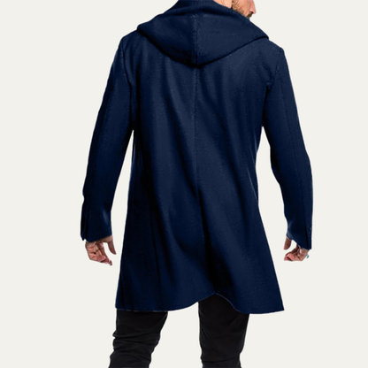 Men's Wool Blend Toggle Duffle Coat