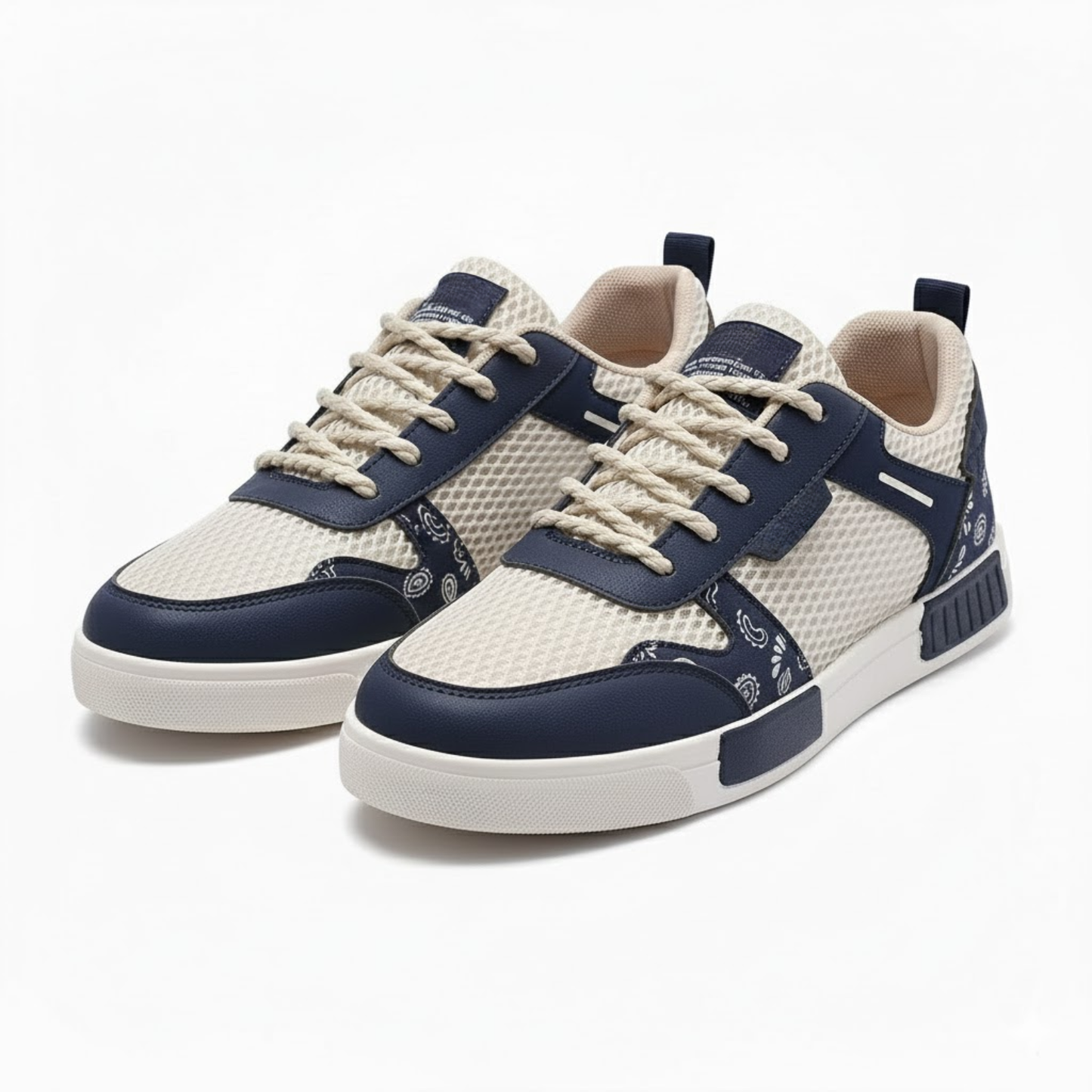 Men's Breathable Mesh Vulcanized Walking Shoes