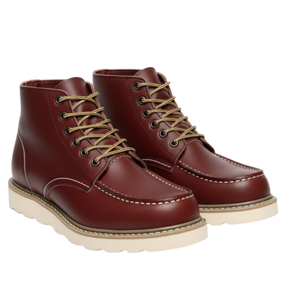 Winter Leather Men Boots Warm Mens Snow Boots Waterproof Male Ankle Boots