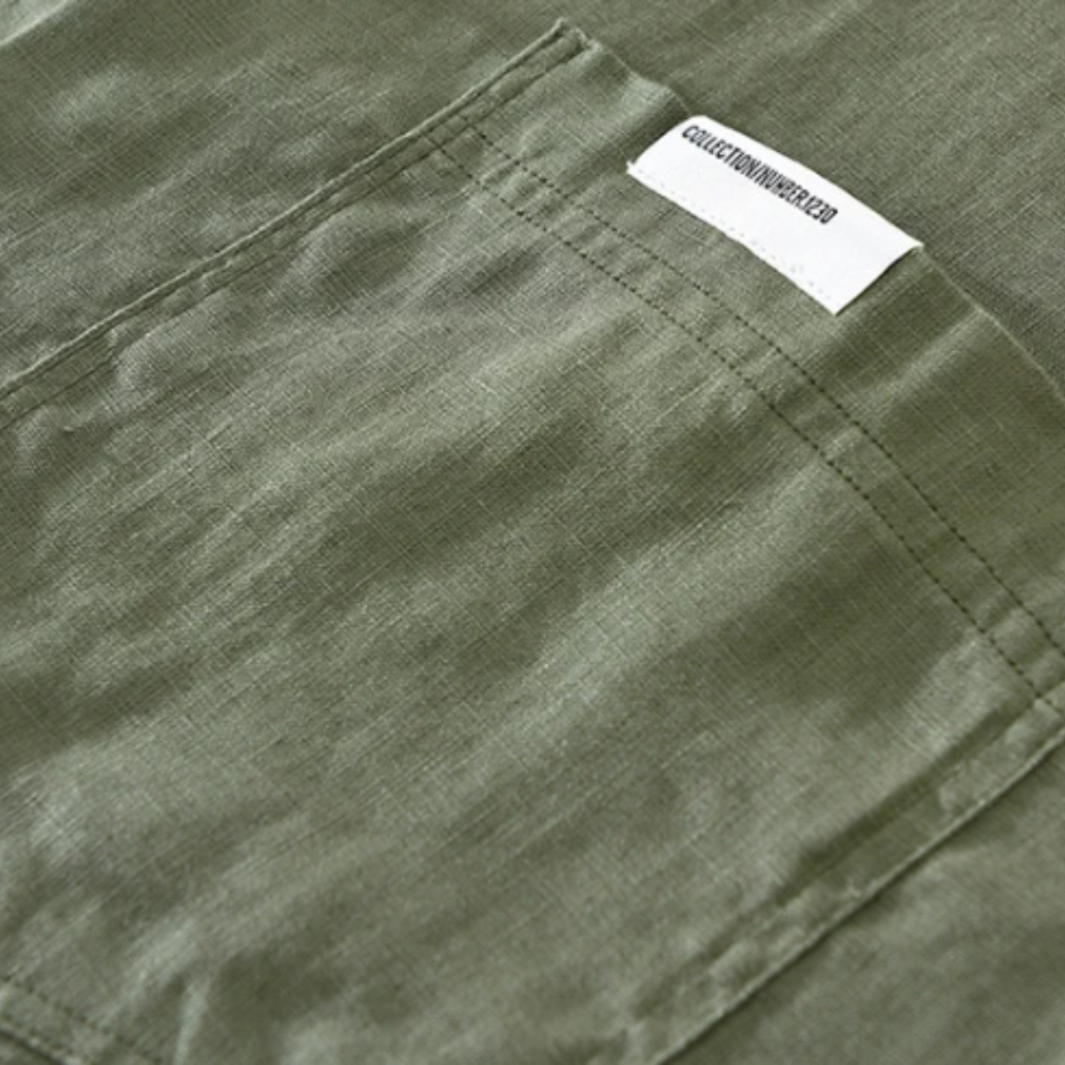 Men's Linen Casual Shirt Green