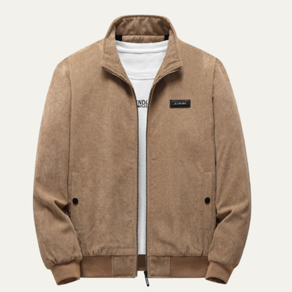 Mens Modern Corduroy Jacket Fleece Lined