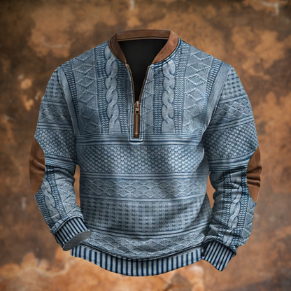 Patrick | Men’s Spring Textured Half Zip Pullover