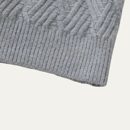 Men's Soft O Neck Warm Knitted Sweater