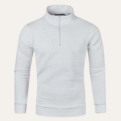 Men's Lightweight Quarter Zip Sweater Warm - Fashinoza