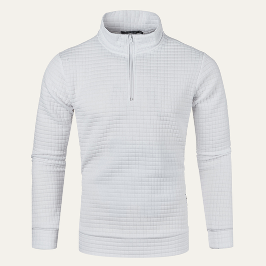 Men's Lightweight Quarter Zip Sweater Warm - Fashinoza