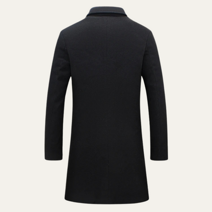 Men's Long Wool Smart Casual Coat