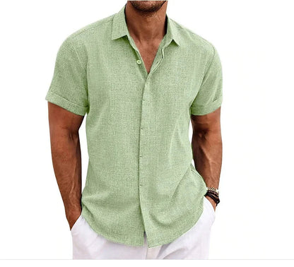 Men's Cotton Linen Shirt