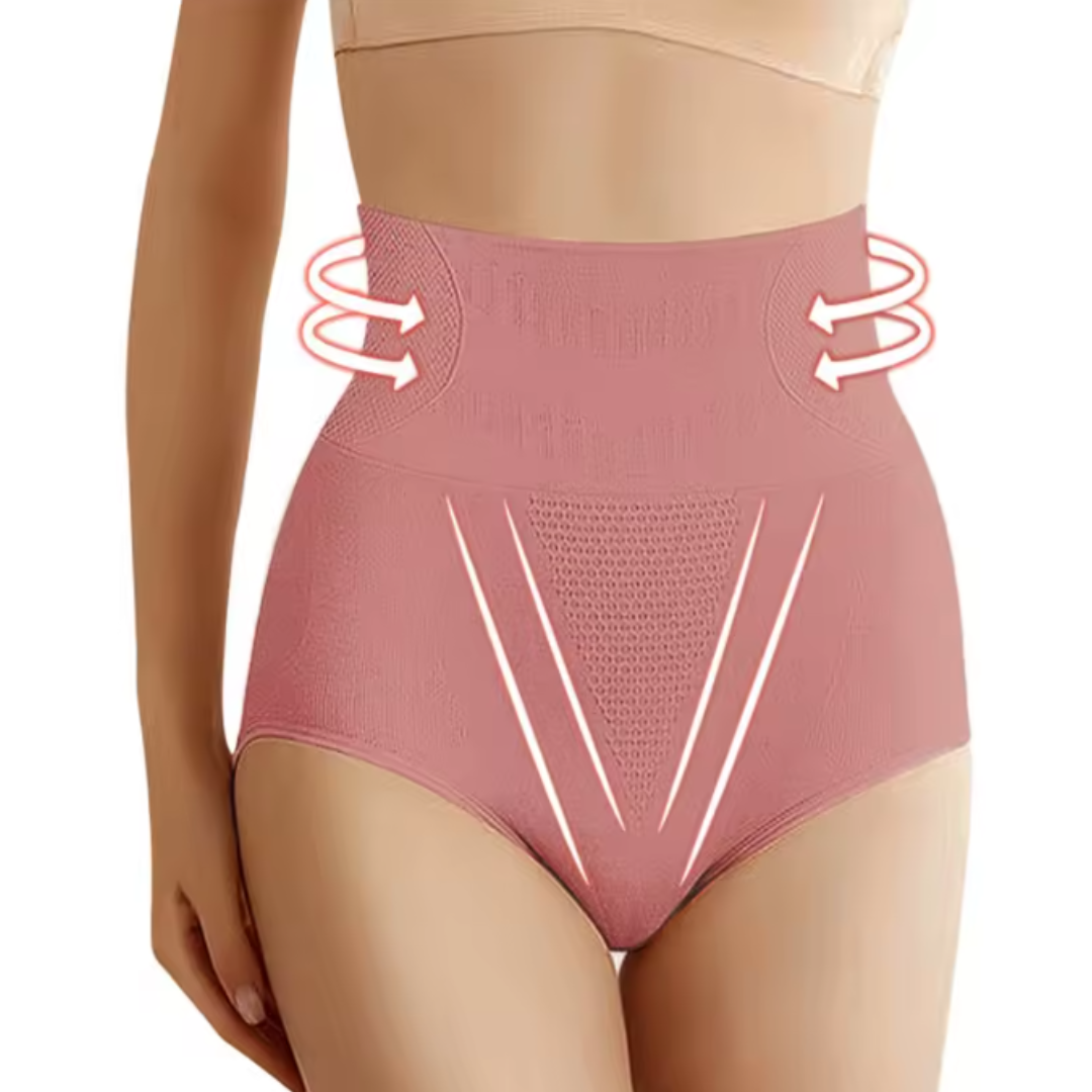 Women's High-Waist Tummy Control Underwear Seamless