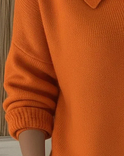 Women's Button Collar Cardigan