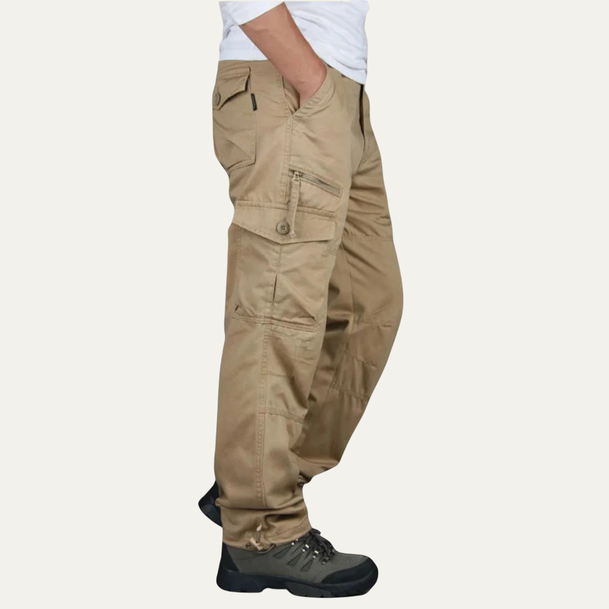 Men's Tactical Cargo Pants Multi Pockets Outdoor Military Style