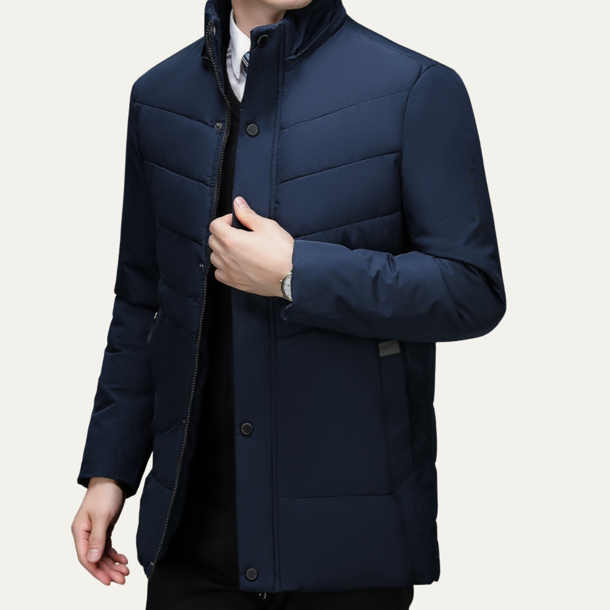 Men's Winter Hooded Puffer Jacket