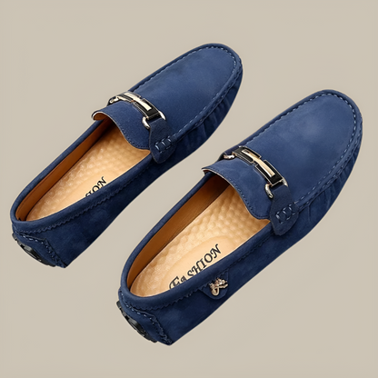 Men's Suede Slip On Loafers