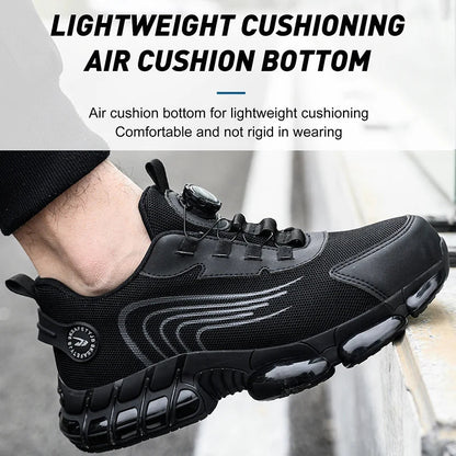 Men's Lace-Up Work Shoes For Balance