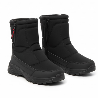 Men's Rugged Outdoor Snow Boots Waterproof Insulated Thermal Winter Footwear