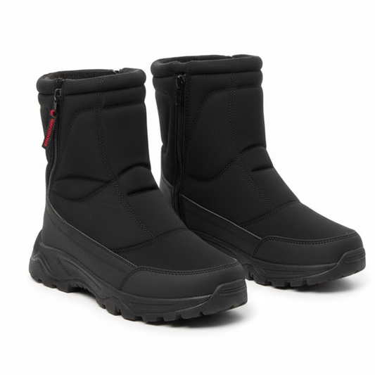 Men's Rugged Outdoor Snow Boots Waterproof Insulated Thermal Winter Footwear