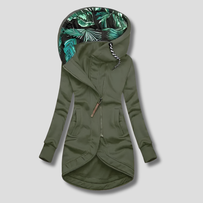 Women's Zip Up Hooded Jacket
