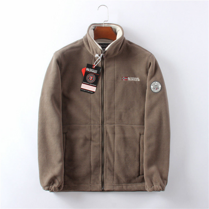 Men's Fleece Jacket Windproof Comfortable - Fashinoza
