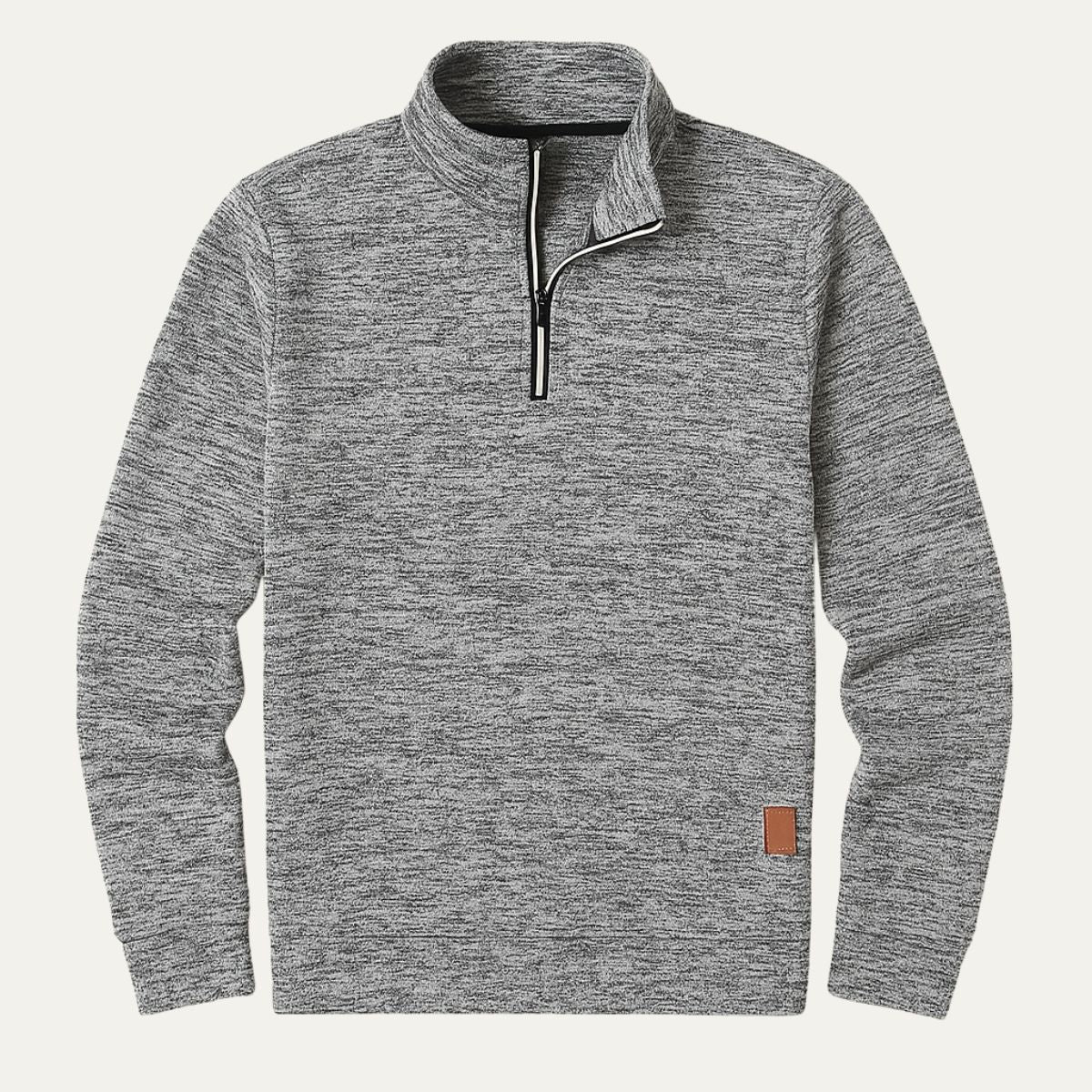 Men's Half Zip Fleece Pullover Sweater - Fashinoza