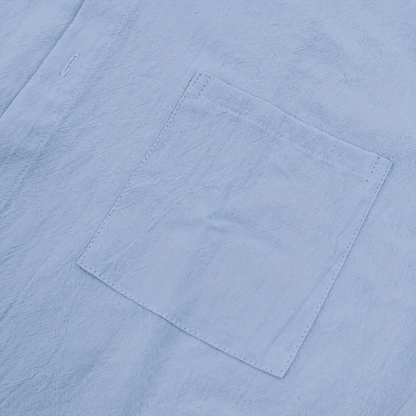 Men's Linen Button Up Shirt Lightweight