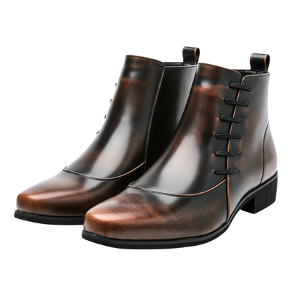 Men Luxury Business Oxford Patent Leather Shoes