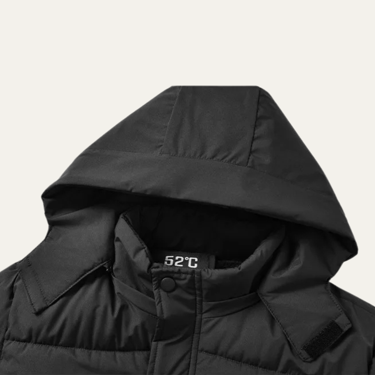 Men's Long Winter Cotton Parka Coat Windproof