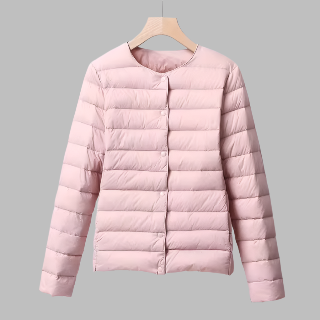 Portable Puffer Jacket Water Resistant Black