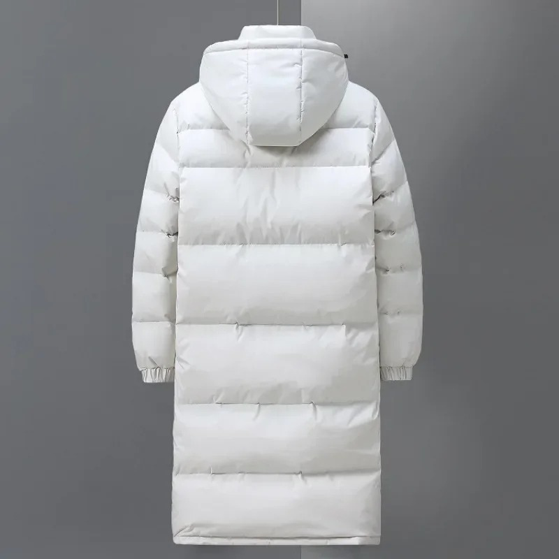 Leo| Men Winter Hooded Long Puffer Coat