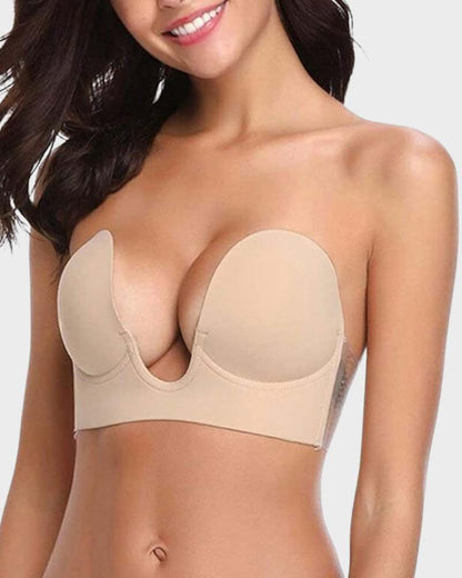 Women's Push Up Bra Plunge Style