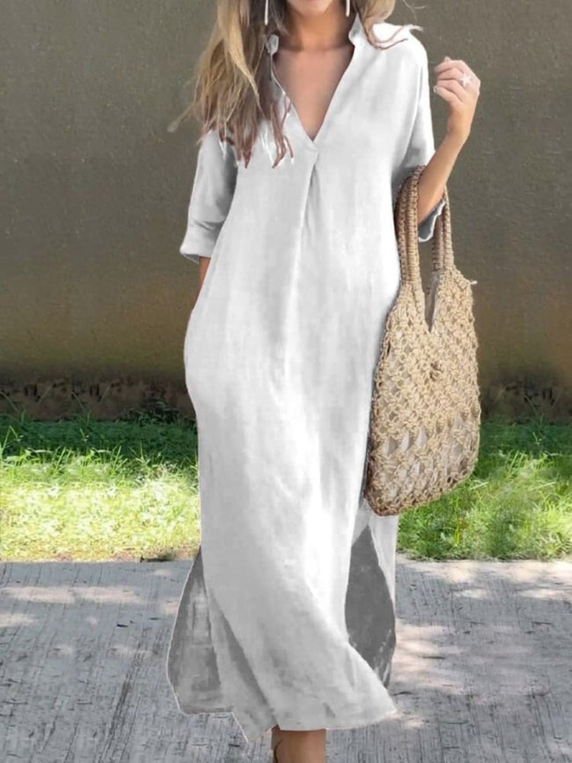 Women's Maxi Dress Elegant Long Black