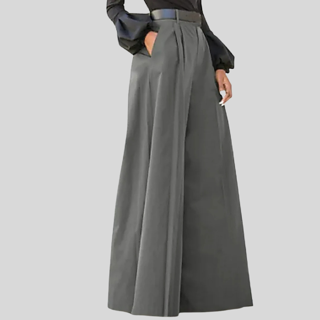 Women's Wide Leg Pants Modern Flowy Design