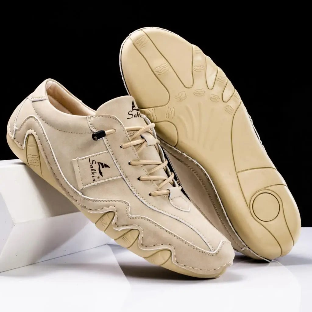 Casual Comfort Lace-Up Shoes