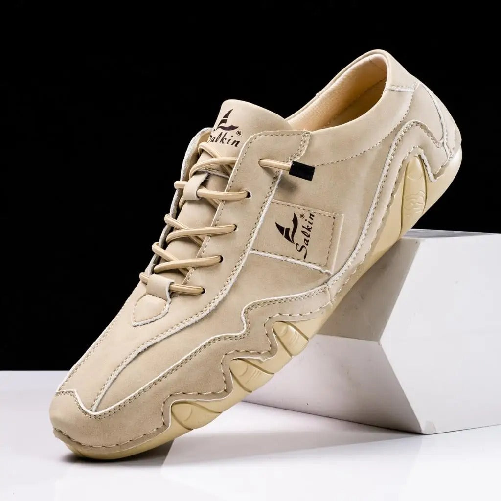 Casual Comfort Lace-Up Shoes