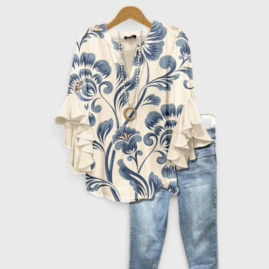 Women's Lightweight Day Blouse - Fashinoza