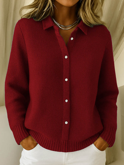 Women's Classic Button Cardigan