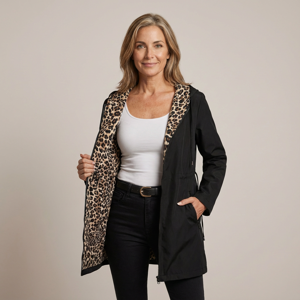 Women’s Reversible Hooded Zip Jacket