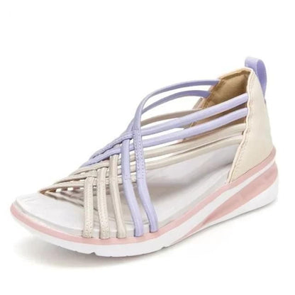 Women's Platform Sandals Strapped Open-Toe