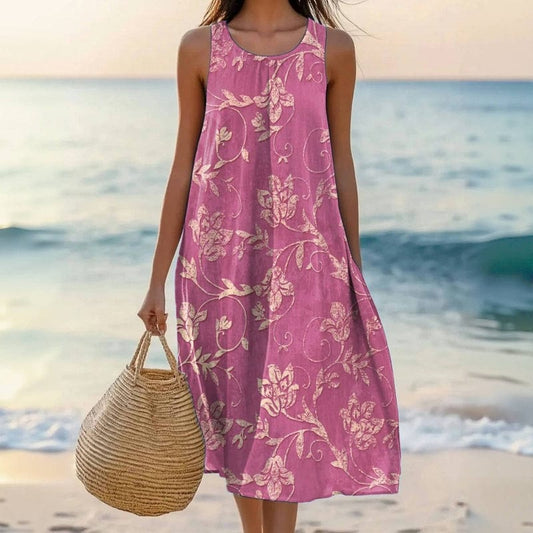 Women's Beach Dress Lightweight Breeze - Fashinoza